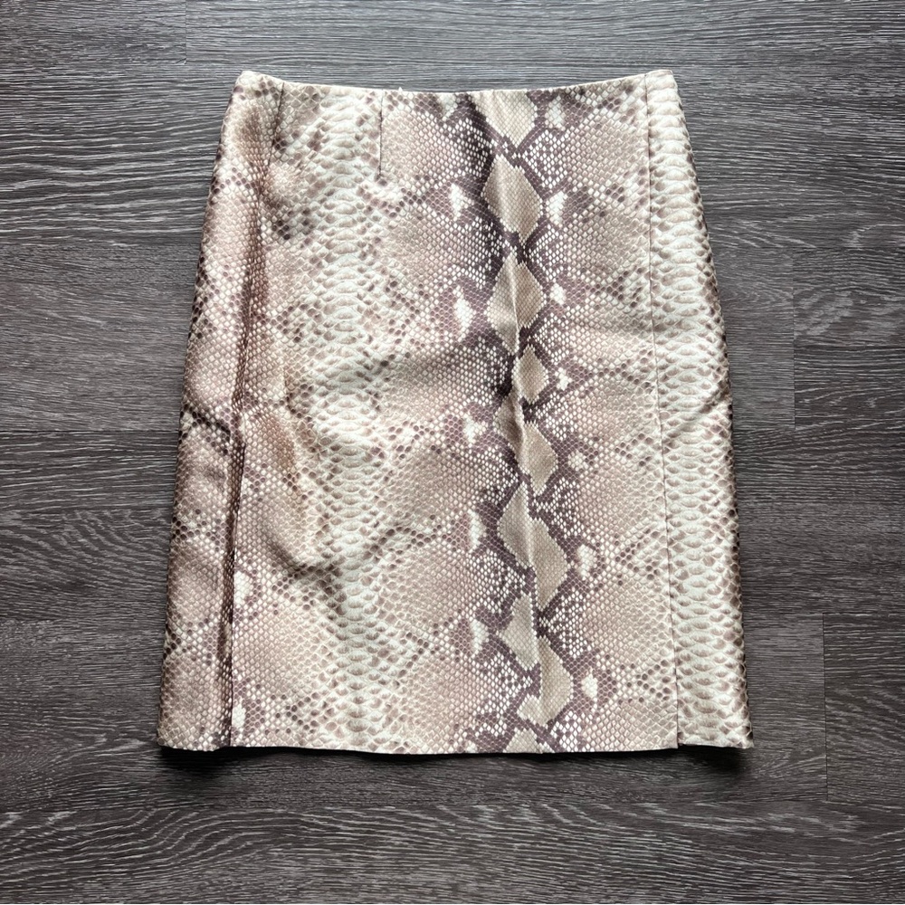 NWT Tory Burch Silk Wool Mikado Wrap Skirt - Picture 3 of 12